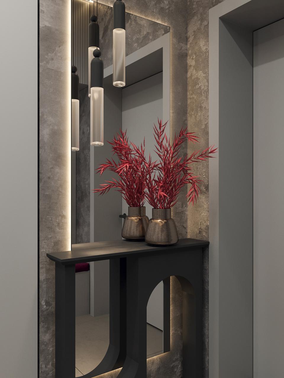 Cерый с винным в однушке