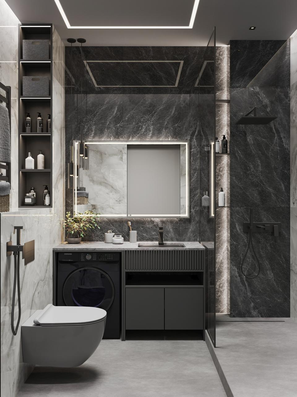 Cерый с винным в однушке