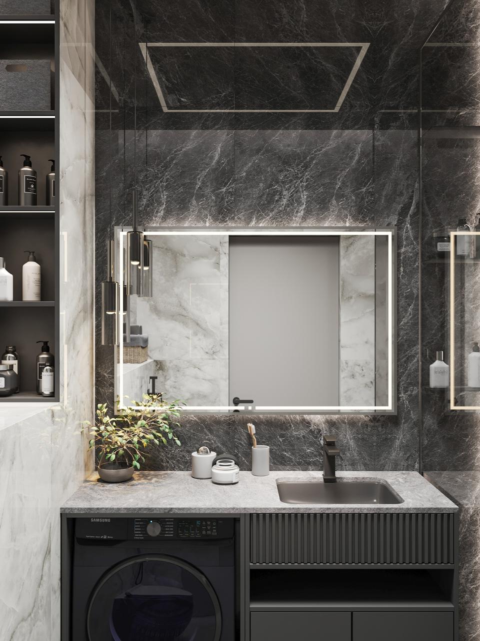 Cерый с винным в однушке