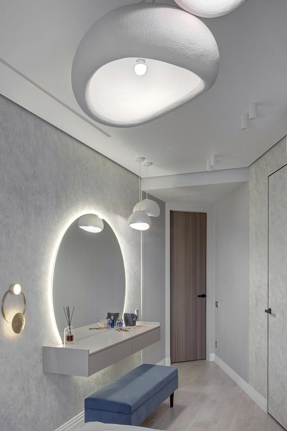 Однушка с синими акцентами