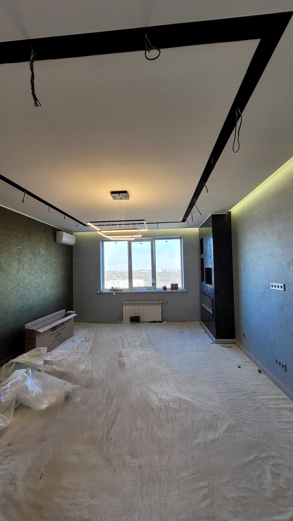 Квартира холостяка в темных тонах