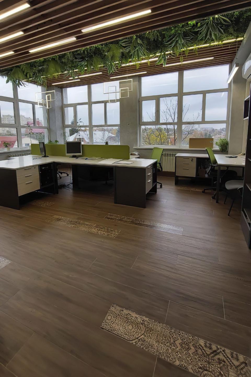 Офис в эко стиле