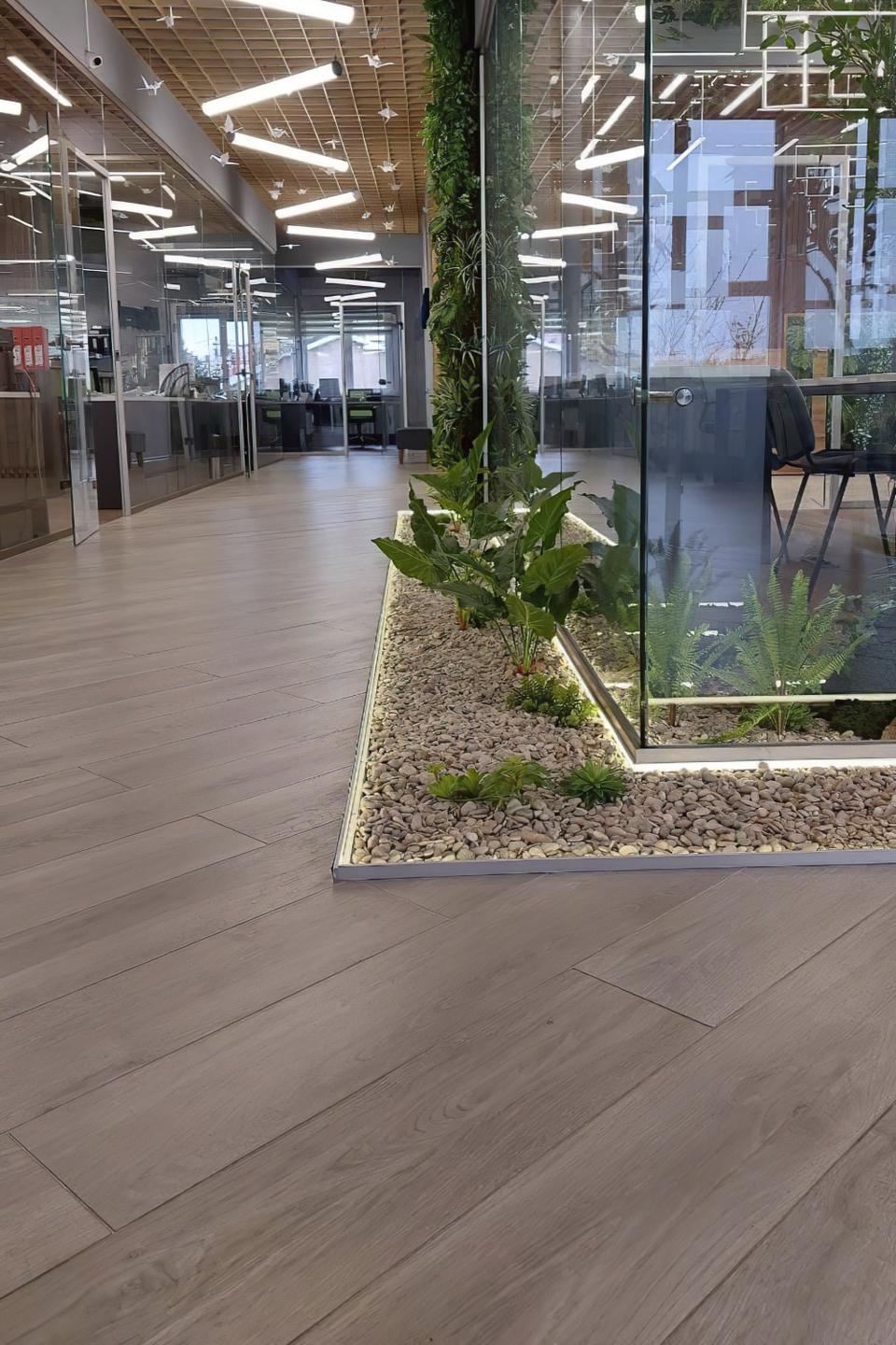 Офис в эко стиле