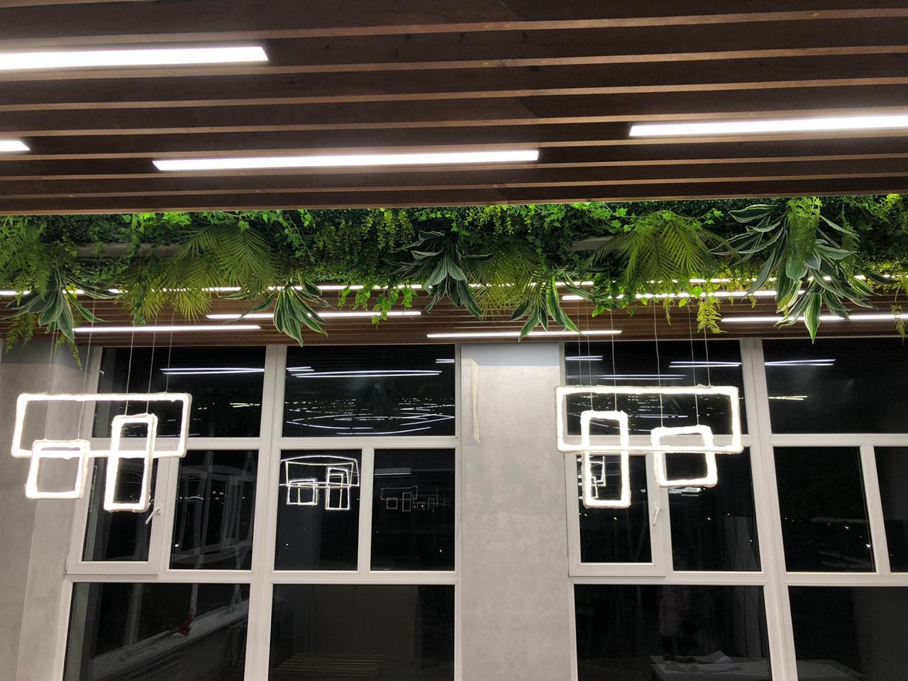 Офис в эко стиле