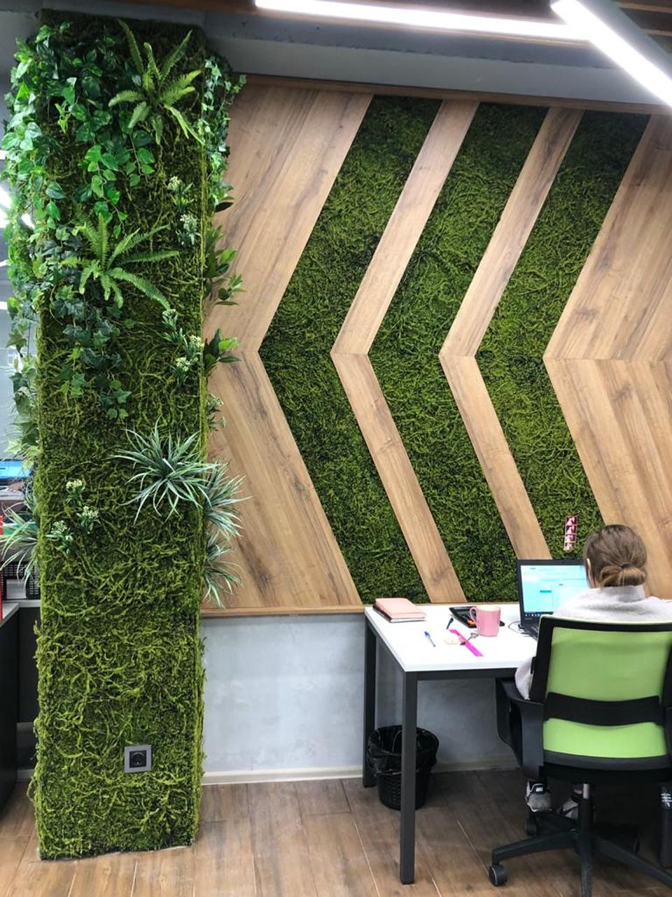 Офис в эко стиле