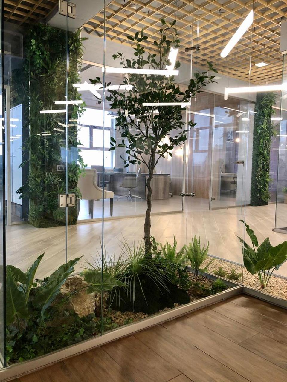 Офис в эко стиле