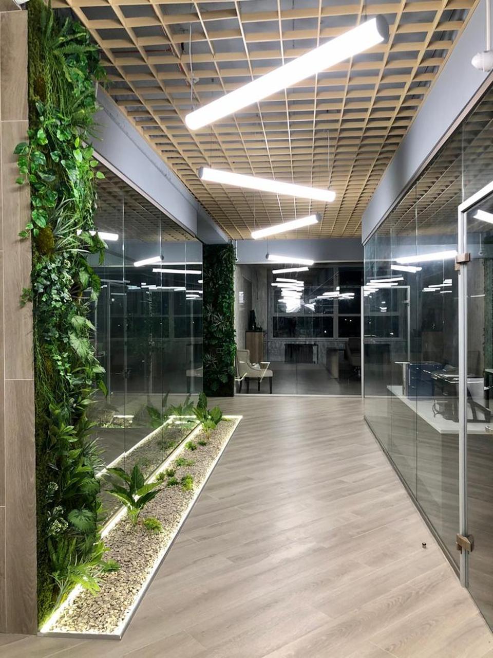 Офис в эко стиле