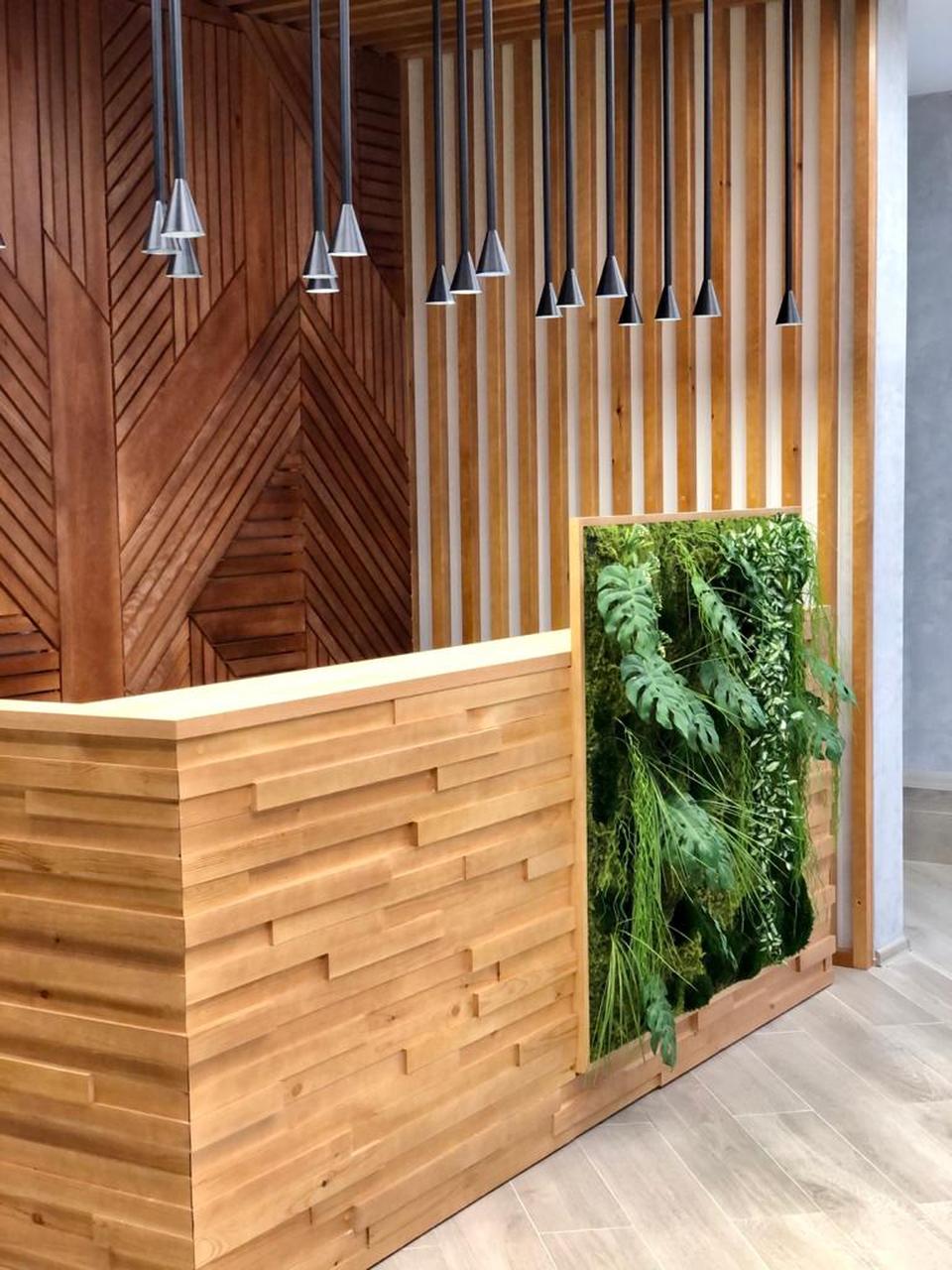 Офис в эко стиле